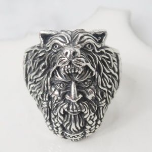 Mr Fox and the Green Man Ring size 9, 11, 12